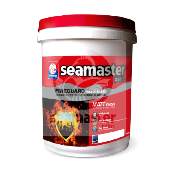 SEAMASTER FIRE GUARD Fire Retardant Coatings (Water Based) White For Both Interior Exterior